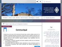 Tablet Screenshot of mosque.ch